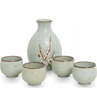 Sake Set Hana Licht Groen